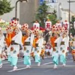 yamagata hanagasa festival,hanagasa festival 2024, yamagata festivals