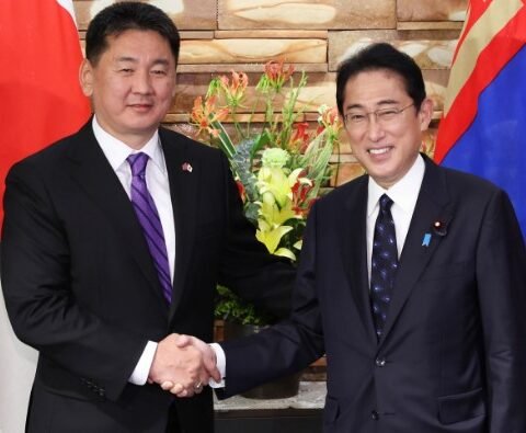 Japan and Mongolia