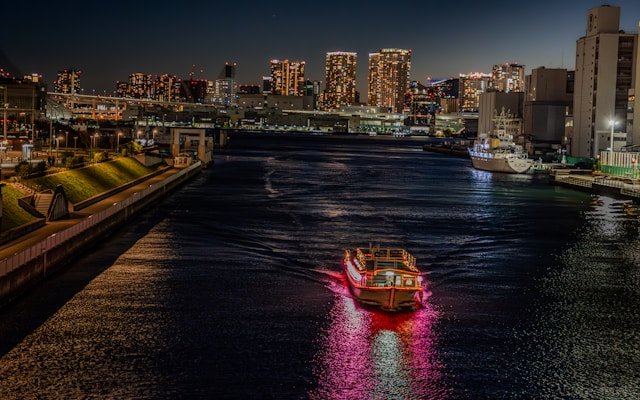 Night River Cruise in Tokyo