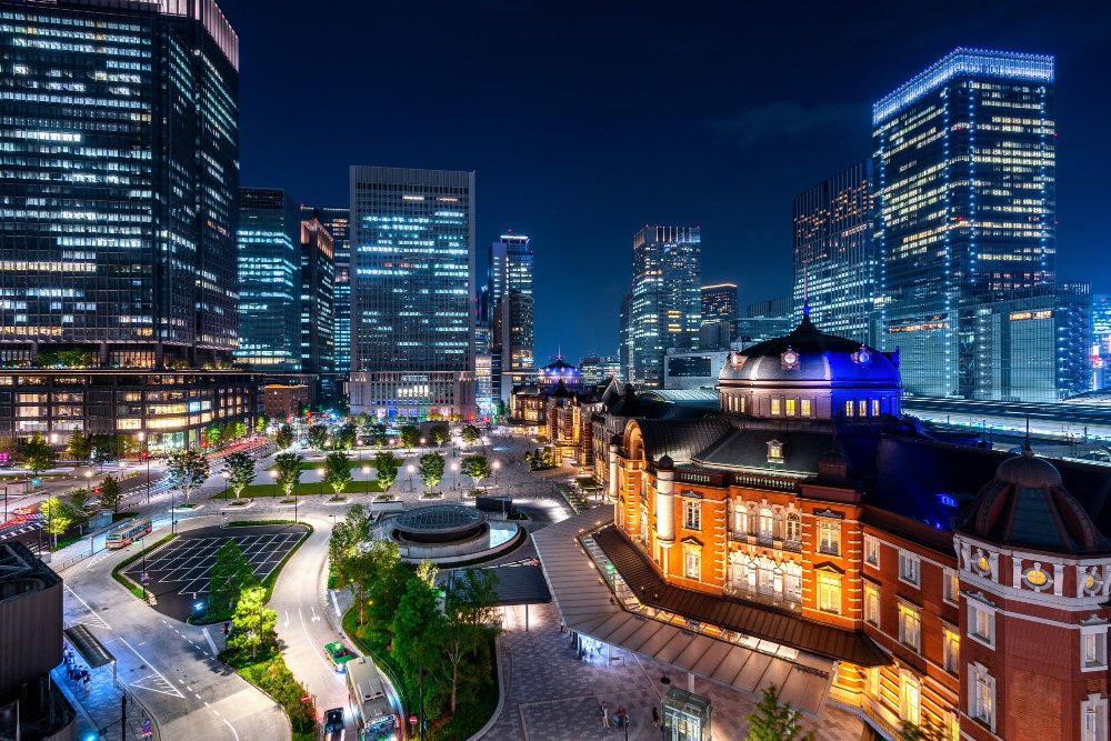 Tokyo Station view
